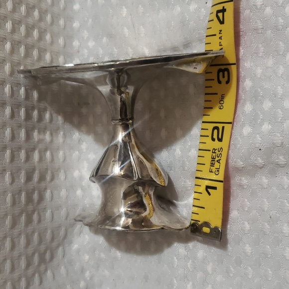 2x Vintage Queen City Silver Co. Silver Plated Candle Holder - Picture 8 of 8